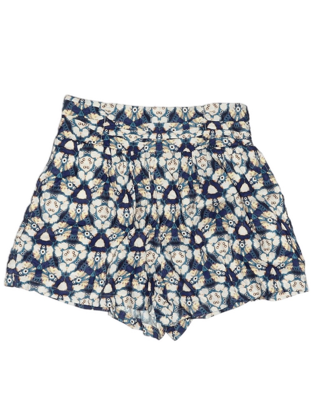 Anthropologie High-Waist Patterned Shorts